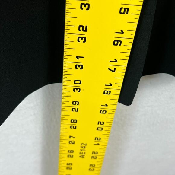 Elizabeth and James Culotte Pants Women's Size 2 Black Polyester Blend Wide Leg - Picture 14 of 16